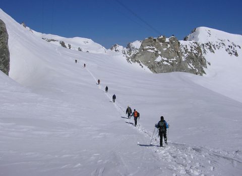 Mountaineering in the European Alps: Technical level 1