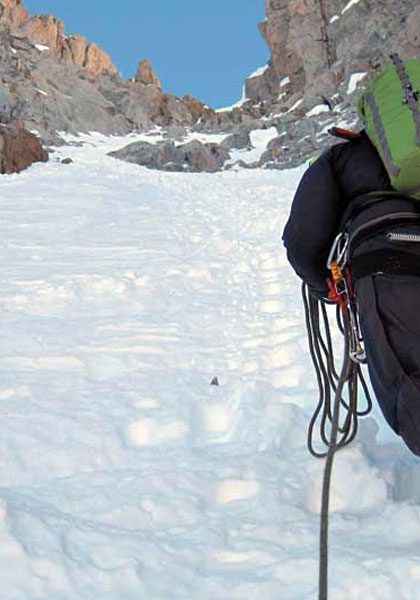 Mountaineering in the European Alps: classic route