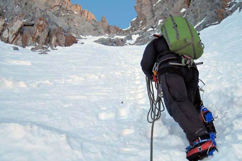 Mountaineering in the European Alps: Technical level 5